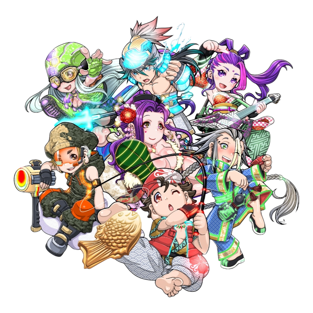 SEVEN GODS キャラクター集合